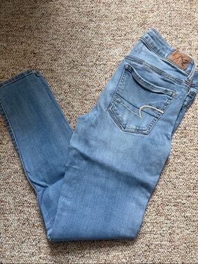 American Eagle Outfitters Light Blue Skinny Jeggings